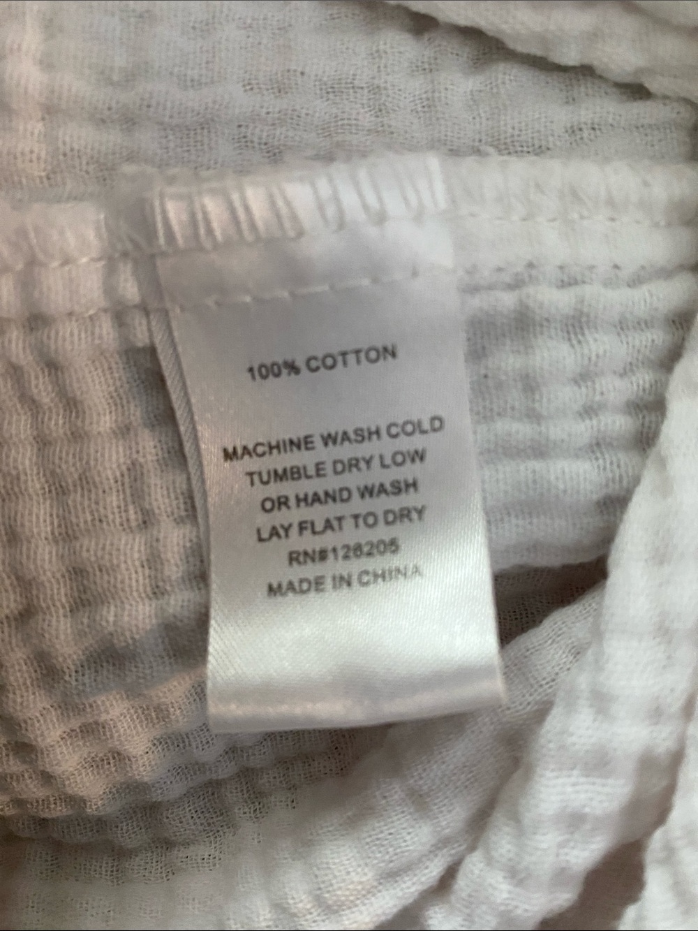 Just Living whiteTextured V-Neck Women's Top size Medium - Picture 9 of 9